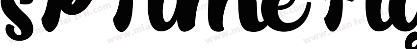 sPTimeFig Bold字体转换